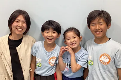 ゆうすけさん、りょうすけさん、ふうなさんの保護者さまのインタビュー