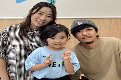 かえでさんの保護者さまのインタビュー