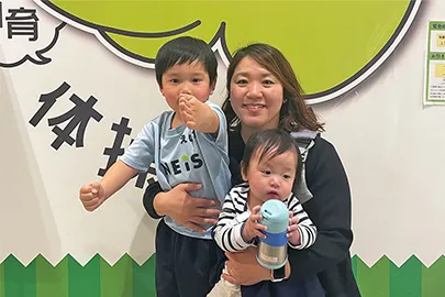 えいたさんの保護者さまのインタビュー