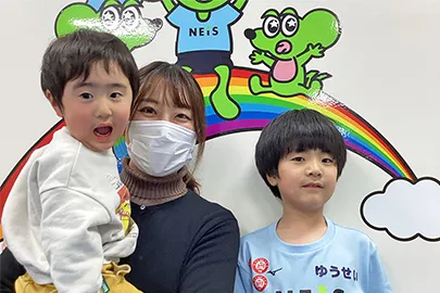 ゆうせいさんの保護者さまのインタビュー