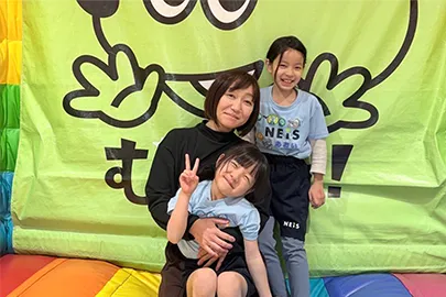 はるさん、あおいさんの保護者さまのインタビュー