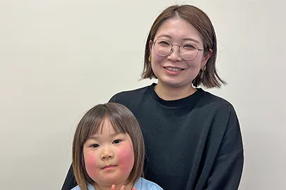 つむぎさんの保護者さまのインタビュー