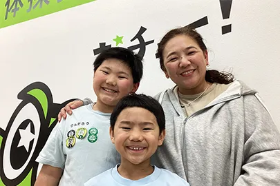 りんたろうさん、れんのすけさんの保護者さまのインタビュー