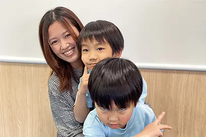 しゅうやさん、あやとさんの保護者さまのインタビュー