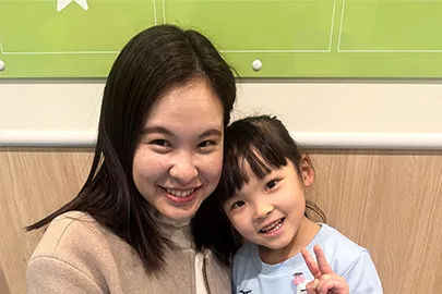 さなさんの保護者さまのインタビュー