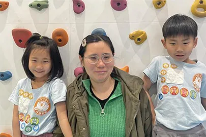 さらさん、ゆうきさんの保護者さまのインタビュー