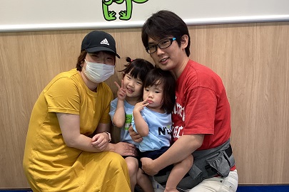 ゆなさん・めいさんの保護者さまのインタビュー