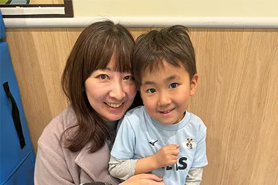 そうさんの保護者さまのインタビュー