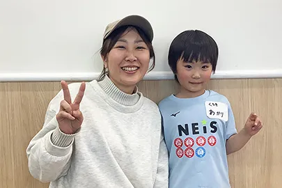 あかりさんの保護者さまのインタビュー