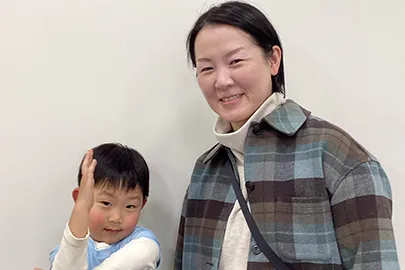はるまさんの保護者さまのインタビュー